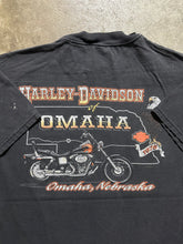Load image into Gallery viewer, Vintage Harley Davidson Motorcycles 90s Faded Black Tee (Large)
