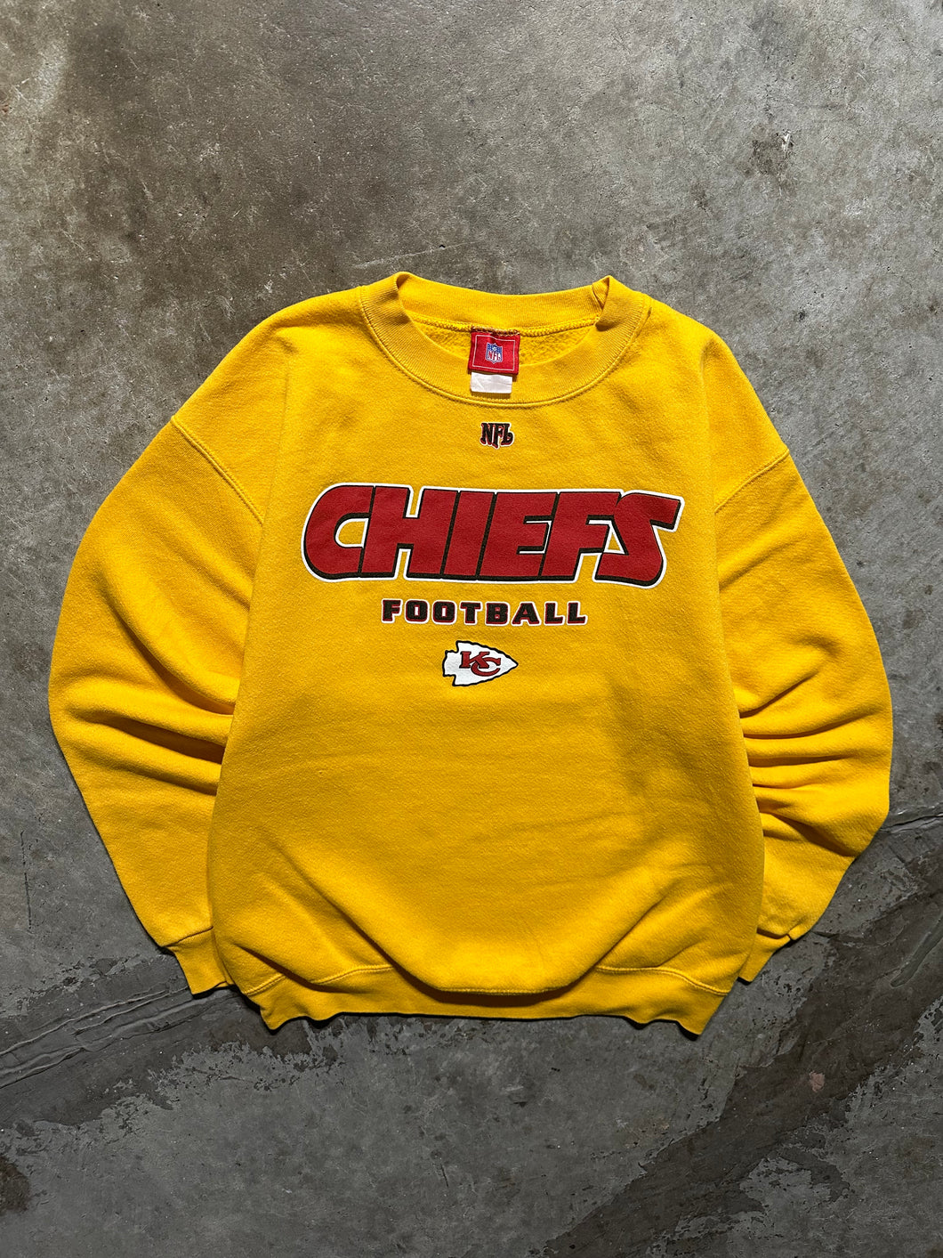 Vintage Kansas City Chiefs NFL Football Sweatshirt (Large)