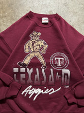 Load image into Gallery viewer, Vintage Texas A&amp;M Aggies 90s Graphic Sweatshirt (Large)
