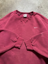 Load image into Gallery viewer, Vintage Nike Mini Swoosh Essential Red 90s Sweatshirt (XXXL)
