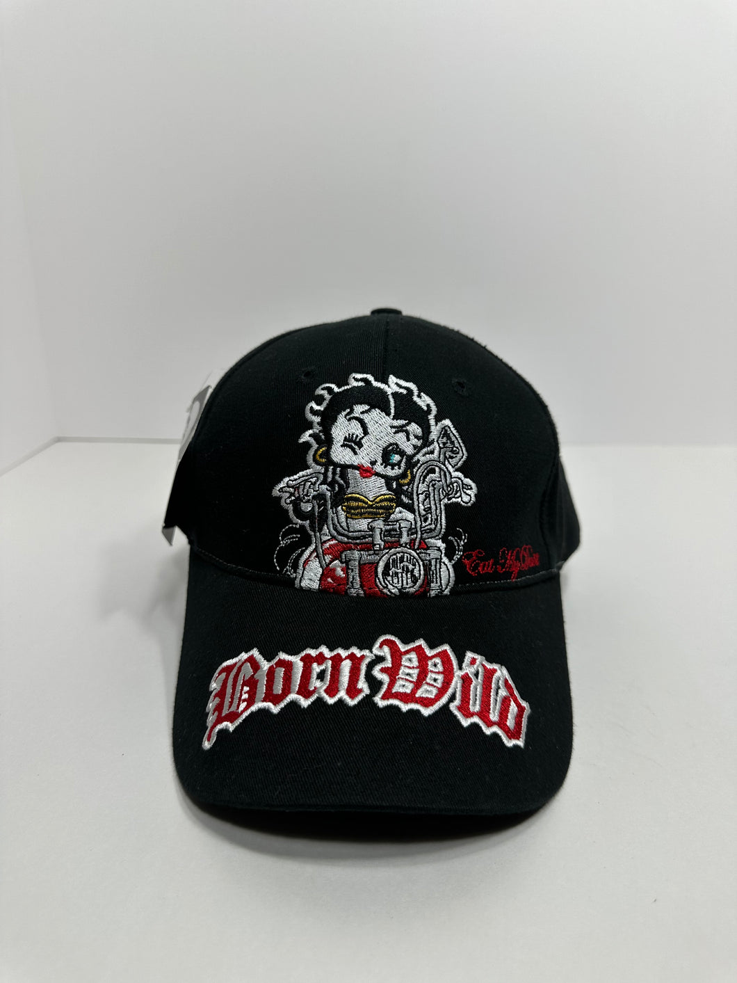Vintage 2002 Betty Boop Born Wild Strapback Hat