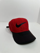 Load image into Gallery viewer, Vintage Nike Red and Black Leather Back Hat
