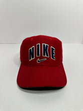 Load image into Gallery viewer, Vintage Nike Arch Script 90s Strapback Hat
