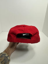 Load image into Gallery viewer, Vintage Nike Arch Script 90s Strapback Hat
