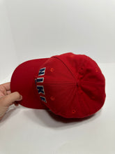 Load image into Gallery viewer, Vintage Nike Arch Script 90s Strapback Hat
