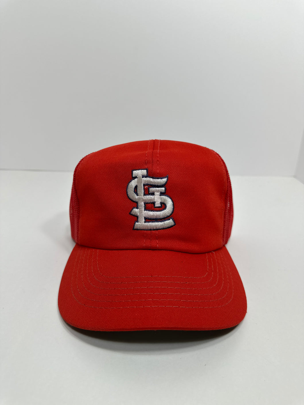 Vintage St Louis Cardinals Block Logo 90s Snapback Hat