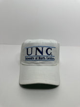 Load image into Gallery viewer, Vintage UNC Tar Heels The Game Split Bar 90s Snapback Hat
