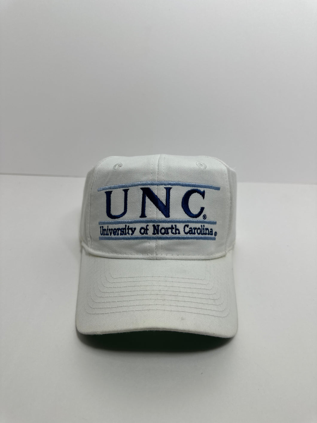 Vintage UNC Tar Heels The Game Split Bar 90s Snapback Hat