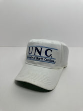 Load image into Gallery viewer, Vintage UNC Tar Heels The Game Split Bar 90s Snapback Hat
