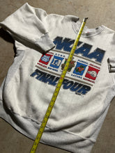 Load image into Gallery viewer, Vintage 1994 NCAA Final Four Charlotte Heather Gray Striped Sweatshirt (Large)
