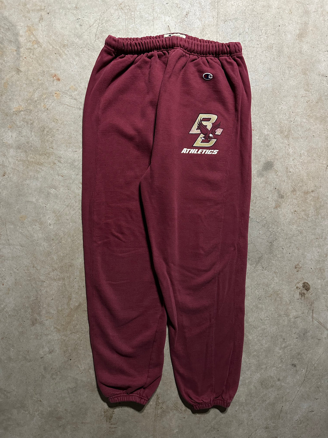 Vintage Boston College Athletics Champion Reverse Weave Sweatpants (Large)