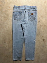 Load image into Gallery viewer, Vintage Carhartt Light Denim Carpenter Pants (36x32)
