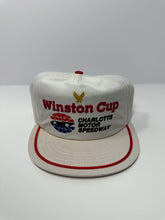 Load image into Gallery viewer, Vintage Winston Cup Charlotte Motor Speedway 90s Mesh Trucker Snapback Hat
