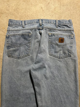 Load image into Gallery viewer, Vintage Carhartt Light Denim Carpenter Pants (36x32)
