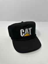 Load image into Gallery viewer, Vintage CAT Construction 90s Rope Snapback Hat
