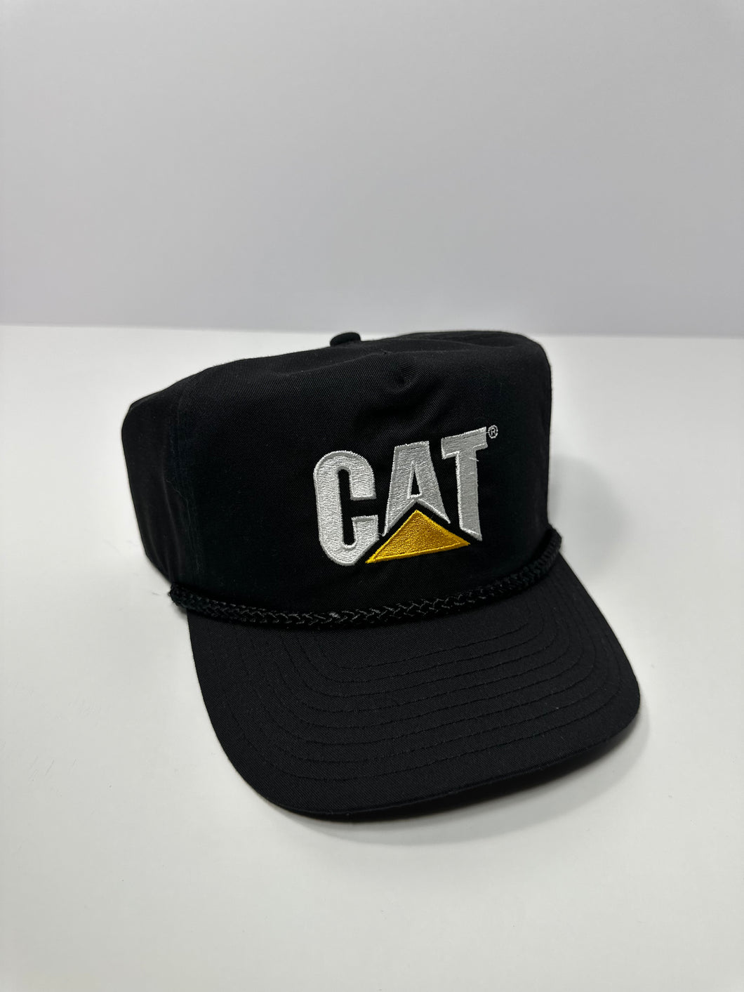 Vintage CAT Construction 90s Rope Snapback Hat