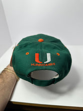 Load image into Gallery viewer, Vintage Miami Hurricanes The U Big East 1990s Strapback Hat
