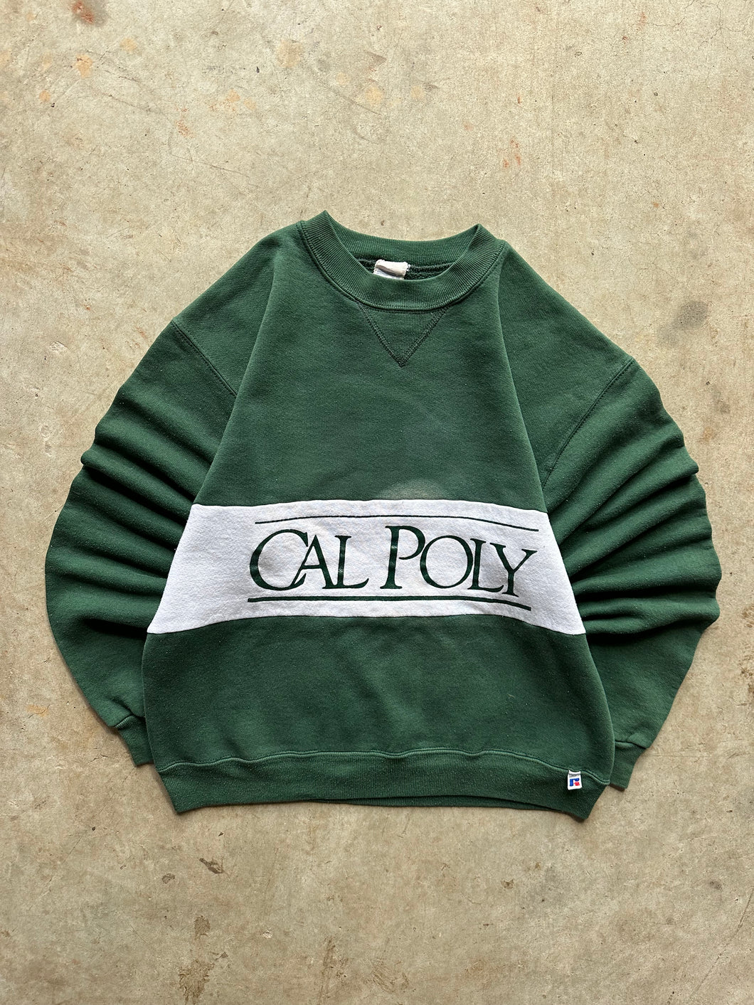 Vintage Cal Poly State University 1980s Russell Athletic Sweatshirt (Small)