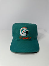 Load image into Gallery viewer, Vintage Miami Dolphins 90s Helmet NFL Snapback Hat
