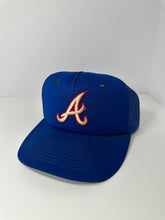 Load image into Gallery viewer, Vintage Atlanta Braves 1990s Trucker Snapback Hat
