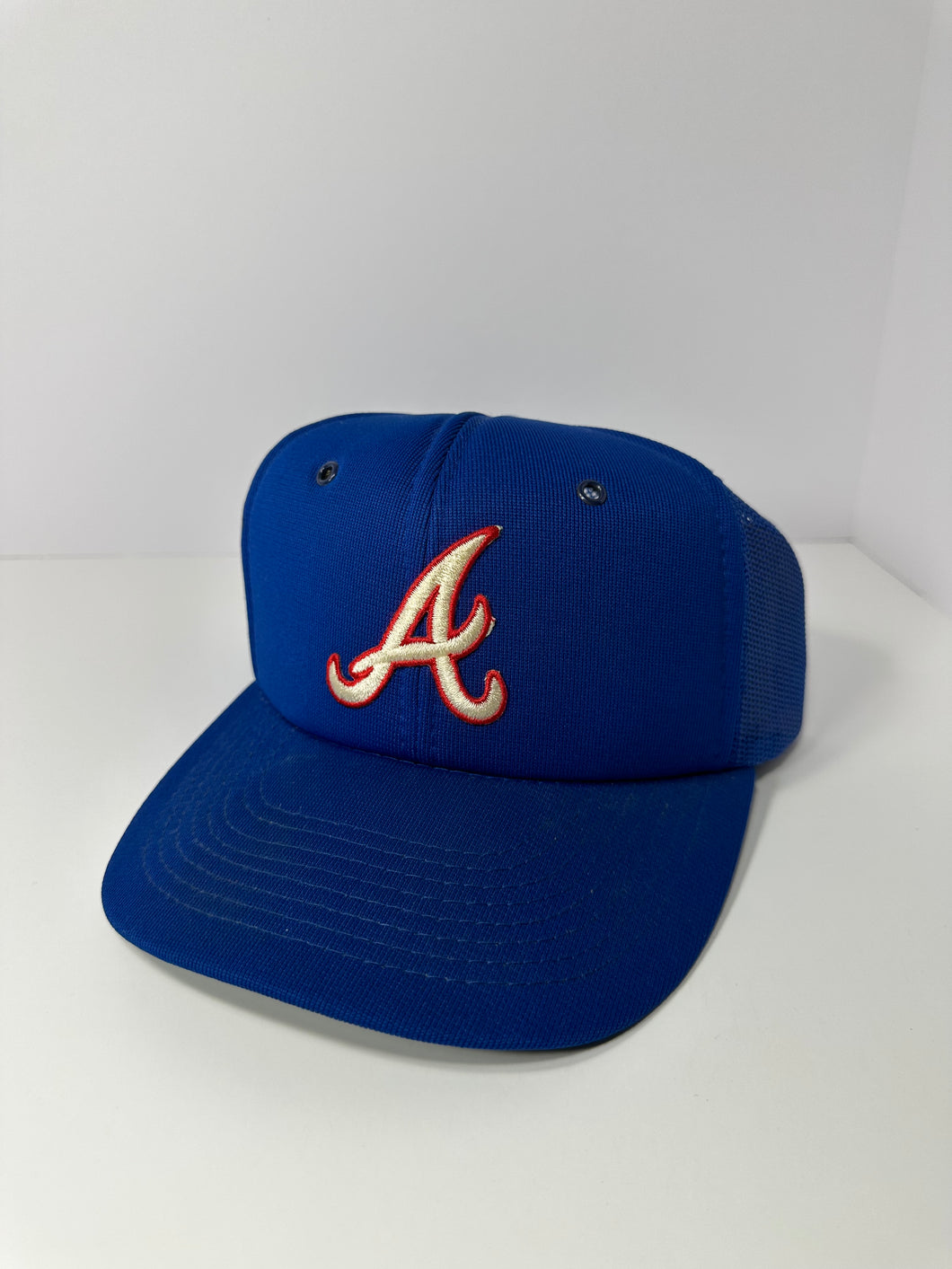 Vintage Atlanta Braves 1990s Trucker Snapback Hat
