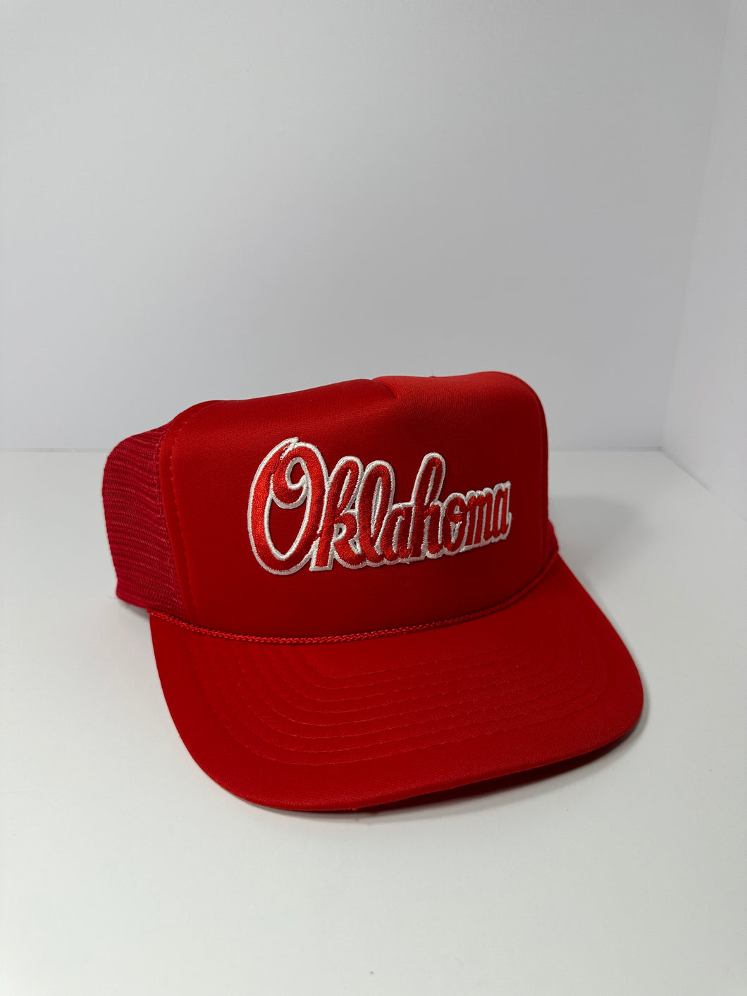 Vintage Oklahoma Sooners 1990s Trucker Snapback Hat
