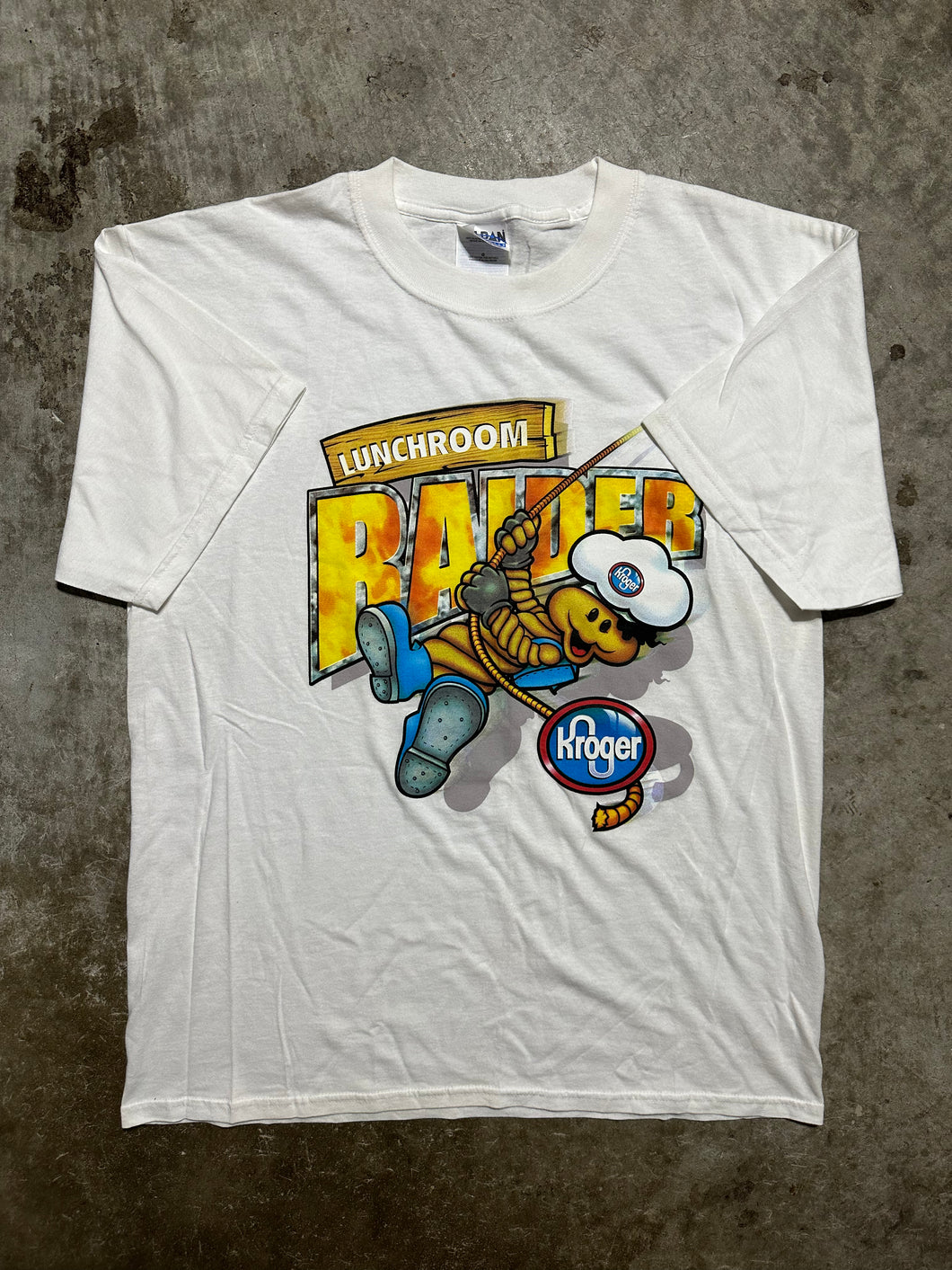 Vintage Kroger Pirate Lunchroom Raider Tee (Large)