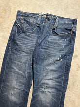 Load image into Gallery viewer, Y2K Ed Hardy Skull and Flames Embroidered Denim Medium Wash Jeans (44x33)
