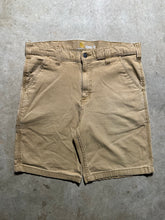 Load image into Gallery viewer, Y2K Carhartt Tan Relaxed Fit Shorts (34)
