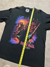 Load image into Gallery viewer, Vintage Star Wars Episode I Darth Maul 1999 Graphic T-Shirt (Large)
