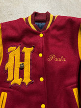 Load image into Gallery viewer, Vintage 1985 Wool Band Fordham Letterman Jacket (Small)
