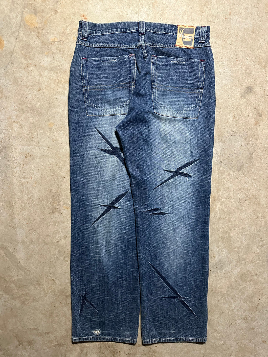Vintage Phat Farm Baggy Denim Jeans (36x32)