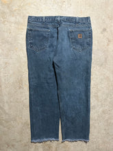 Load image into Gallery viewer, Vintage Carhartt Dark Vintage Blue Denim Jeans (38x30)
