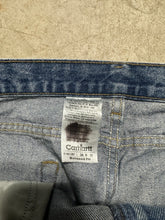 Load image into Gallery viewer, Vintage Carhartt Darkstone Denim Jeans Relaxed Fit Pants (36x30)

