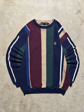 Load image into Gallery viewer, Vintage Knights of the Round Table 1990s Striped Sweatshirt (Large)
