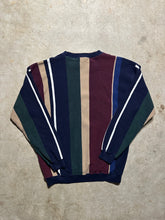 Load image into Gallery viewer, Vintage Knights of the Round Table 1990s Striped Sweatshirt (Large)
