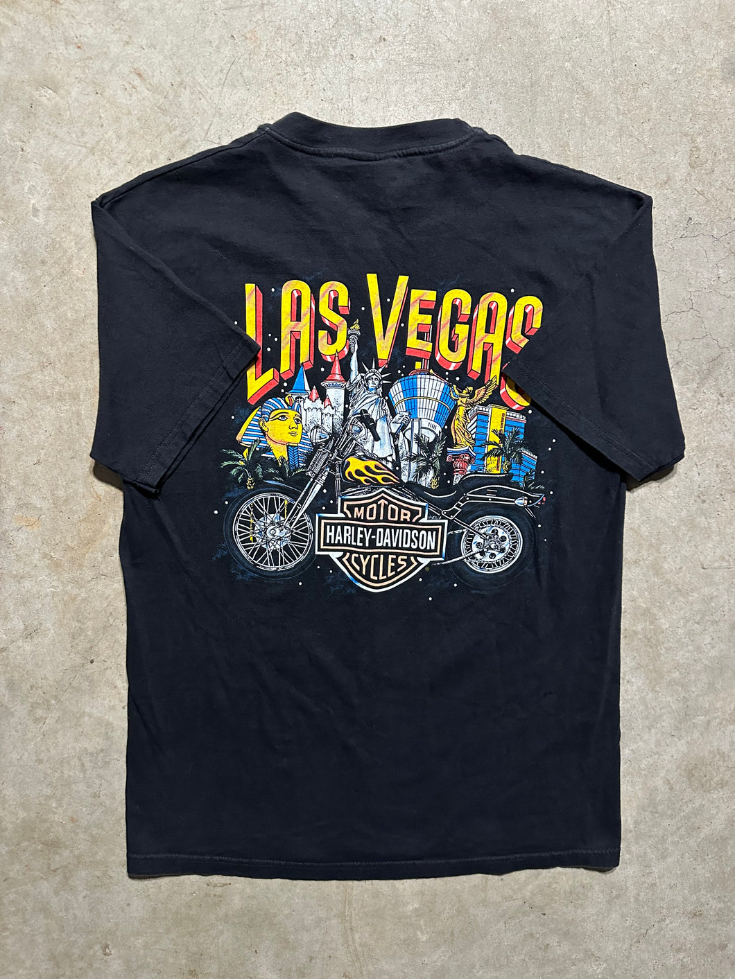 Vintage Harley Davidson Las Vegas 2000 T-Shirt (Medium)