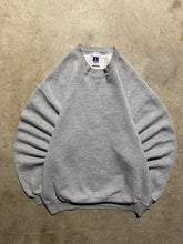 Load image into Gallery viewer, Vintage Russell Athletics Heather Gray 1990s Essential Sweatshirt (Large)
