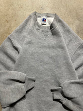 Load image into Gallery viewer, Vintage Russell Athletics Heather Gray 1990s Essential Sweatshirt (Large)
