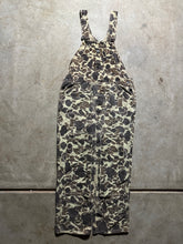 Load image into Gallery viewer, Vintage Duck Bay Duck Camo Overalls (Size 40/L/XL)
