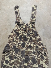 Load image into Gallery viewer, Vintage Duck Bay Duck Camo Overalls (Size 40/L/XL)
