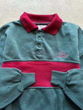 Load image into Gallery viewer, Vintage Jaguar Sports Cars 1990s Collared Sweatshirt (Small)
