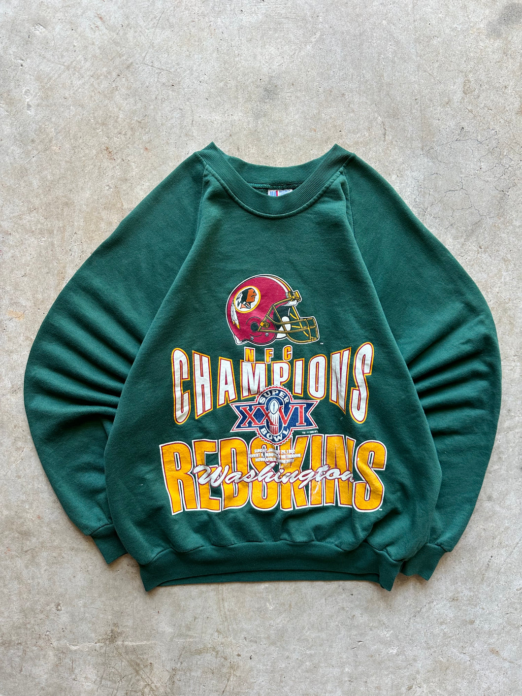 Vintage Washington Redskins 1991 Super Bowl Champions Sweatshirt (Boxy Medium)