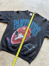 Load image into Gallery viewer, Vintage Carolina Panthers 1994 Arch Spell Out Sweatshirt (Medium)
