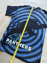 Load image into Gallery viewer, Vintage Carolina Panthers 1993 Spiral All Over Print T-Shirt (M/L)
