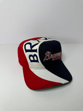 Load image into Gallery viewer, Vintage Atlanta Braves 1994 Spiral Dome MLB 125th Anniversary Snapback Hat + Guns Hat
