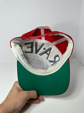 Load image into Gallery viewer, Vintage Atlanta Braves 1994 Spiral Dome MLB 125th Anniversary Snapback Hat + Guns Hat
