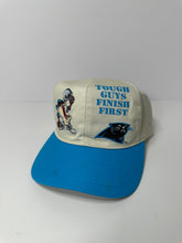 Load image into Gallery viewer, Vintage Carolina Panthers Tough Guys Finish First Taz Hat
