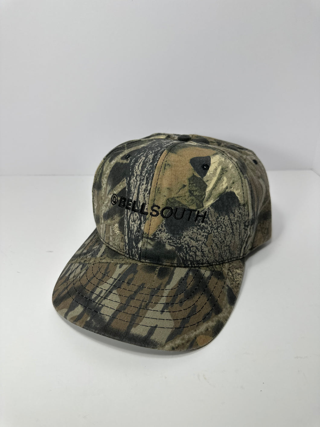 Vintage Bellsouth Camo 90s Snapback Hat