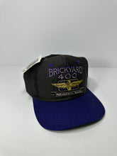 Load image into Gallery viewer, Vintage Brickyard 400 90s Nascar Racing Snapback Hat
